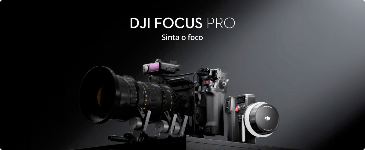 Imagem do banner principal da DJI Focus Pro