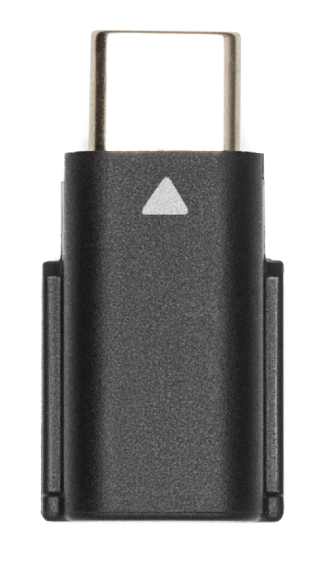 Imagem de adaptador USB-C que acompanha o produto para conexão com celular