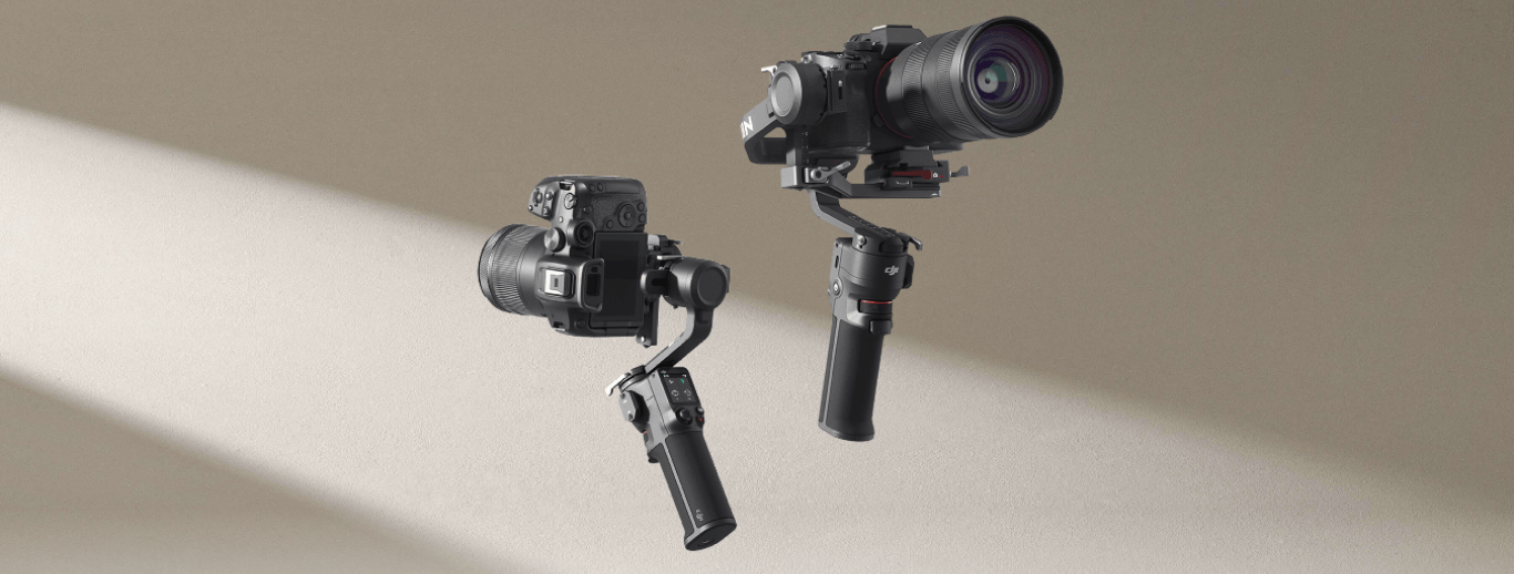 Ilustração de duas câmeras: uma posicionada para frente e outra para trás