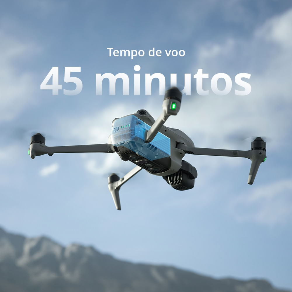 Drone DJI Air 3S Fly More Combo (Sem tela) BR - DJI055
