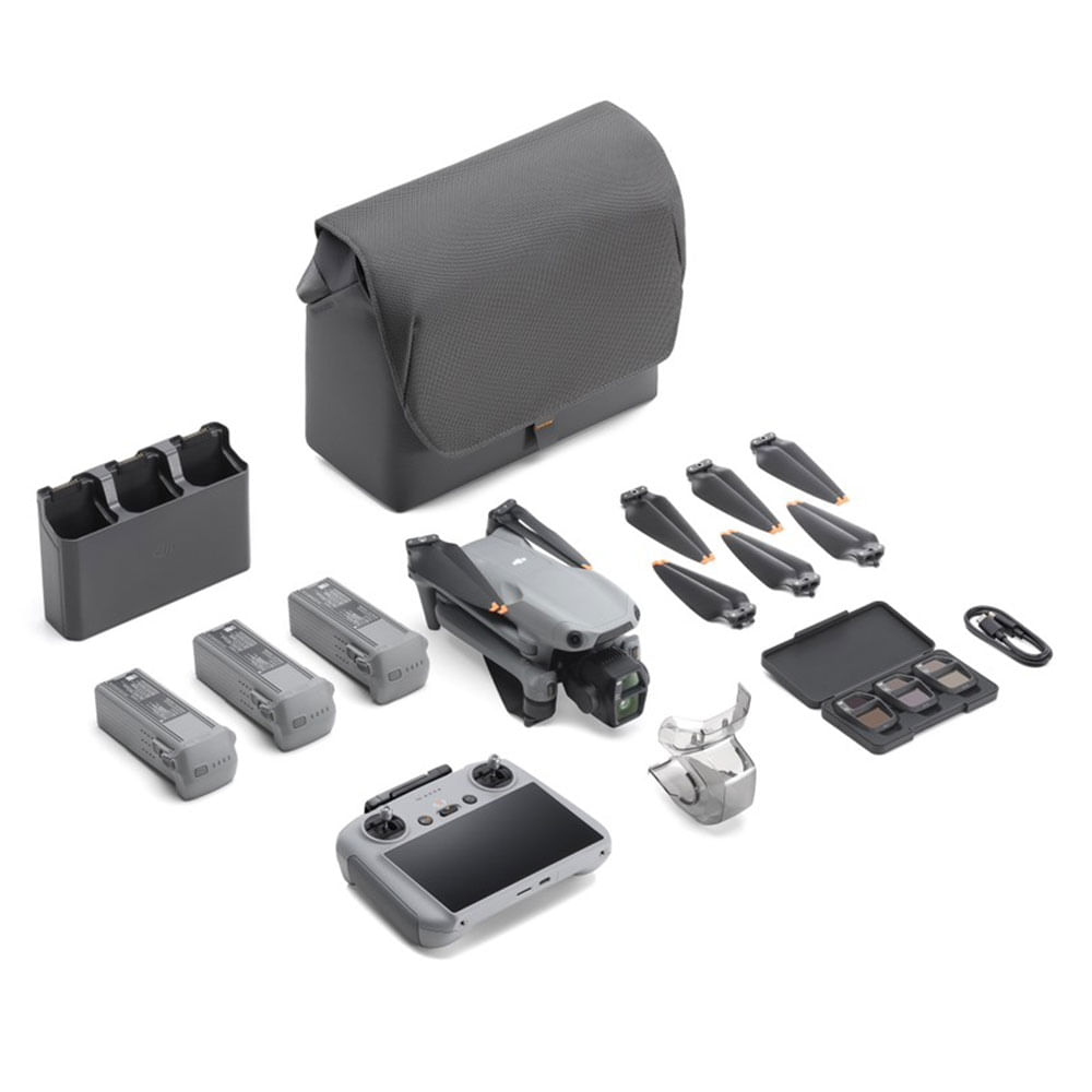 Drone DJI Air 3S Fly More Combo (Com tela) BR - DJI056