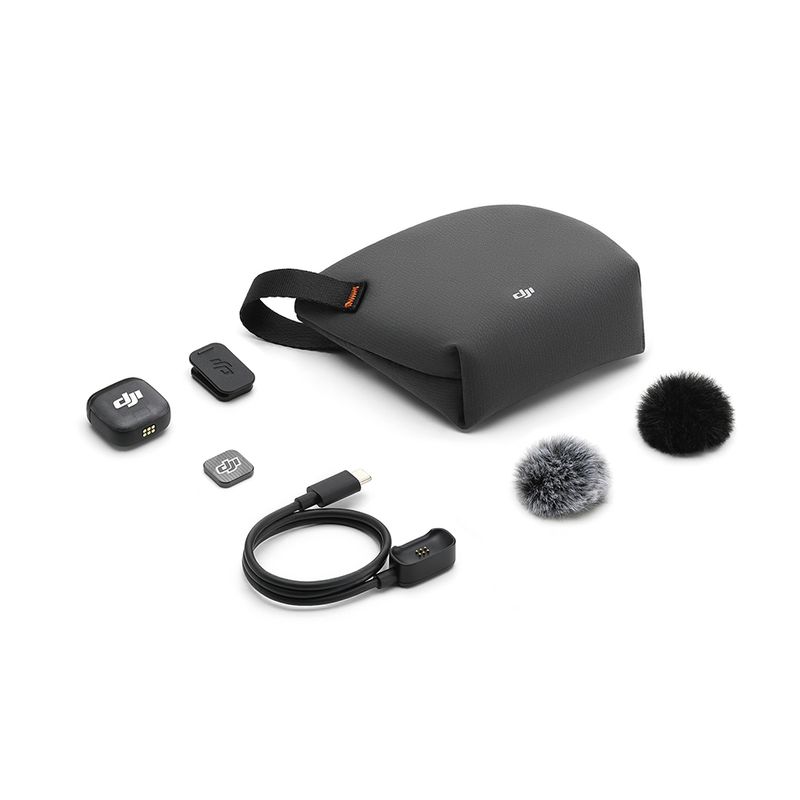 Microfone DJI Mic 3 Transmissor BR - DJI136 - DJI Brasil